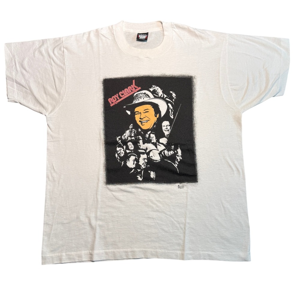 Vintage 1992 Roy Clark T Shirt XL USA Made